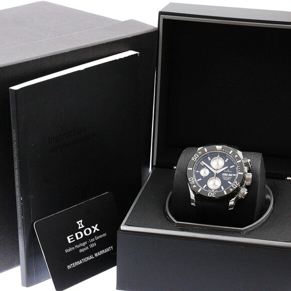 EDOX Class One Chrono Offshore 01117-3-NINCA Day date Automatic Men's_900528 - Picture 2 of 7